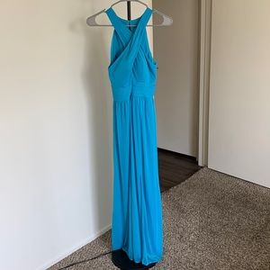 Sky Blue Bridesmaid Gown
